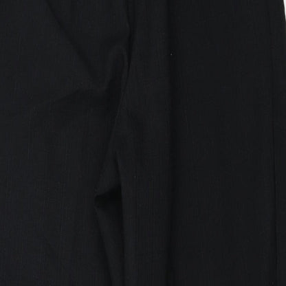 Womens UK Size 10 Marks and Spencer Regular Fit  Black Trousers