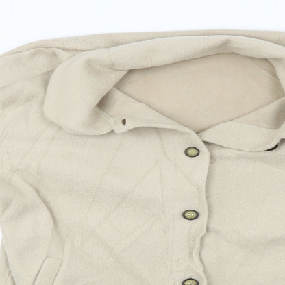Preworn  Womens Beige   Jacket Coat Size S