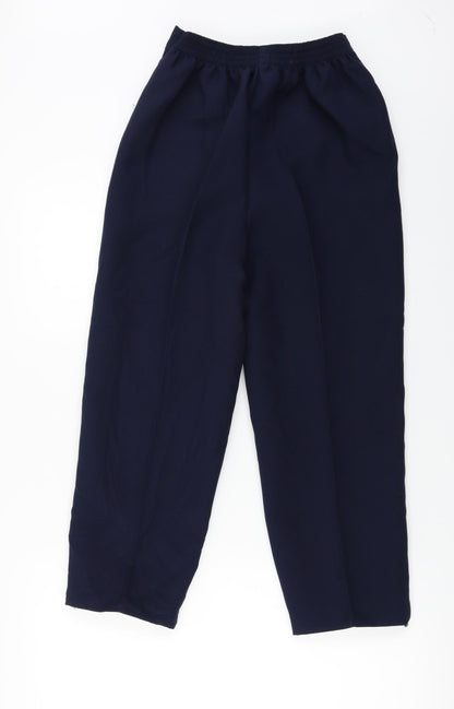 Womens UK Size 24 in Saira Relaxed Fit  Blue Trousers