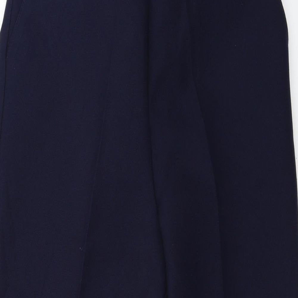 Womens UK Size 24 in Saira Relaxed Fit  Blue Trousers