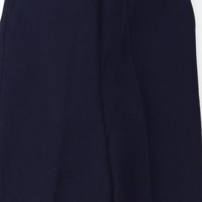 Womens UK Size 24 in Saira Relaxed Fit  Blue Trousers