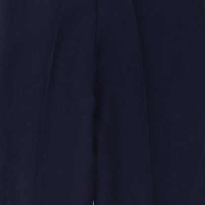 Womens UK Size 24 in Saira Relaxed Fit  Blue Trousers