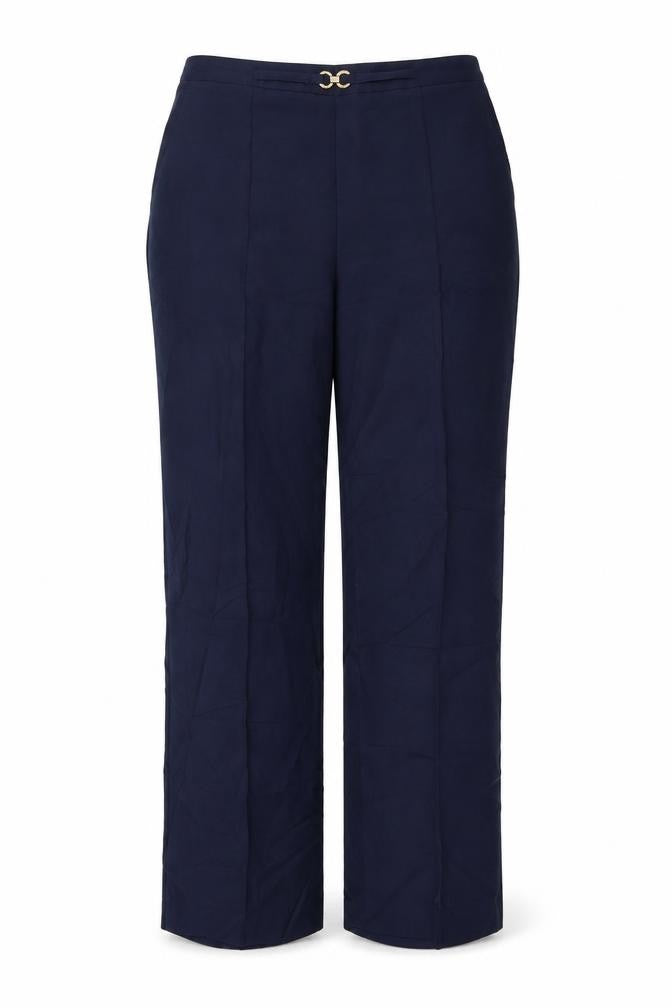 Womens UK Size 30 in Damart Regular Fit  Blue Trousers