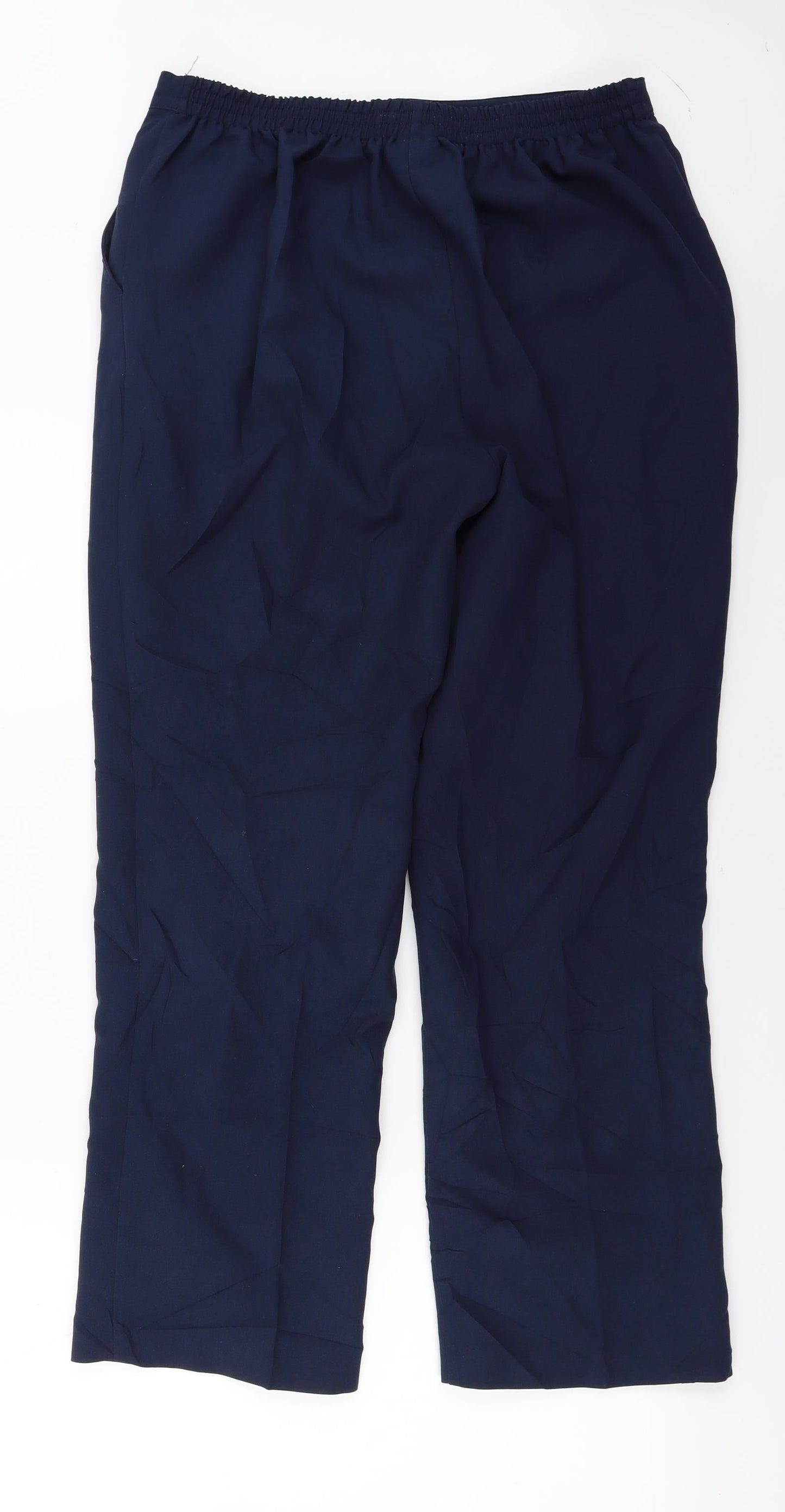 Womens UK Size 30 in Damart Regular Fit  Blue Trousers