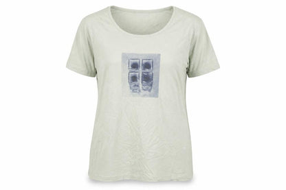 Womens UK Size 14 Bianca Ivory Basic T-Shirt