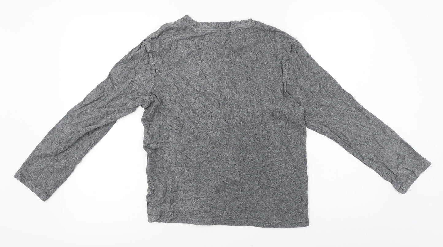 Womens UK Size XL NEXT Grey Basic T-Shirt