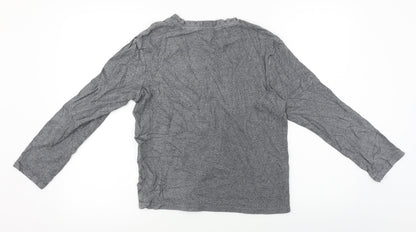 Womens UK Size XL NEXT Grey Basic T-Shirt