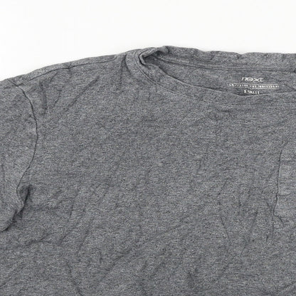 Womens UK Size XL NEXT Grey Basic T-Shirt