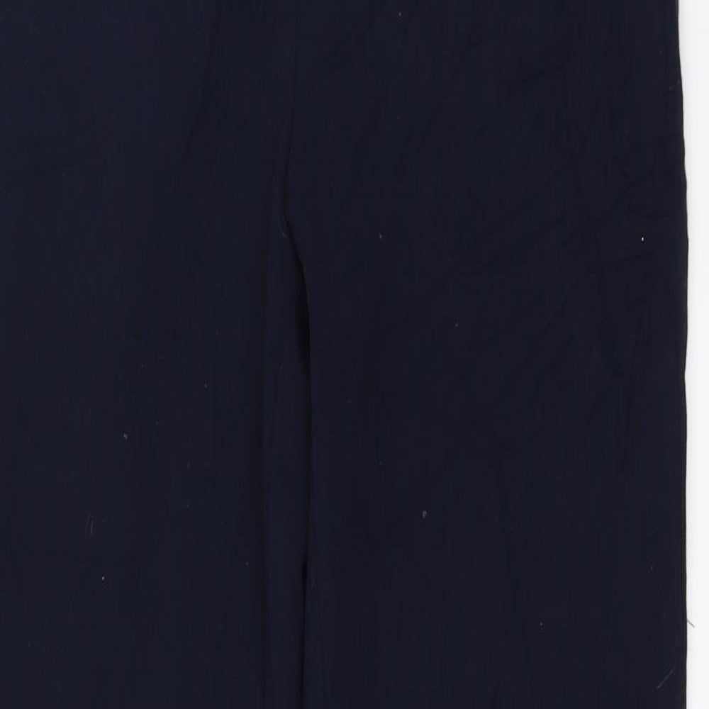 Womens UK Size 12 Per Una Regular Fit  Blue Trousers