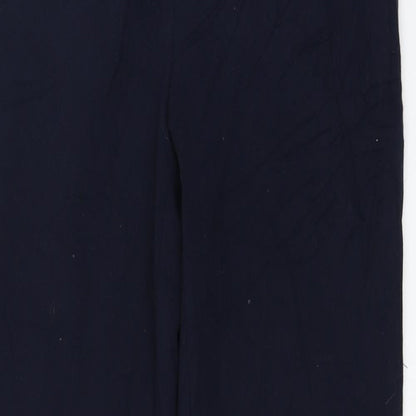 Womens UK Size 12 Per Una Regular Fit  Blue Trousers