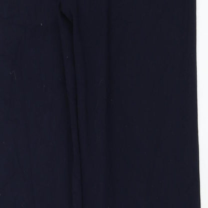 Womens UK Size 12 Per Una Regular Fit  Blue Trousers