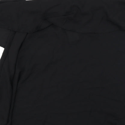auxo Womens Black   Basic Blouse Size S