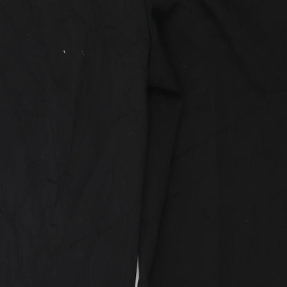 TU Womens Black   Trousers  Size 14 L25 in