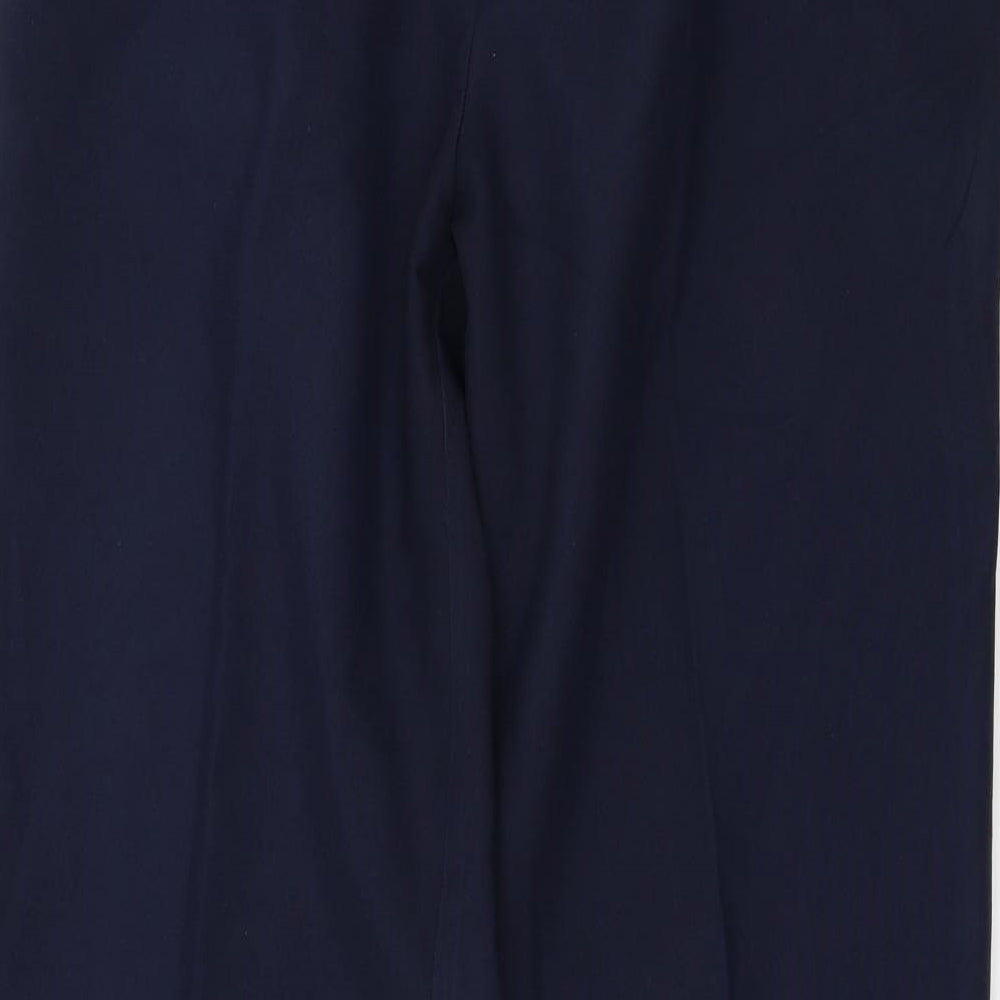 Womens UK Size 16 Preworn Regular Fit  Blue Trousers