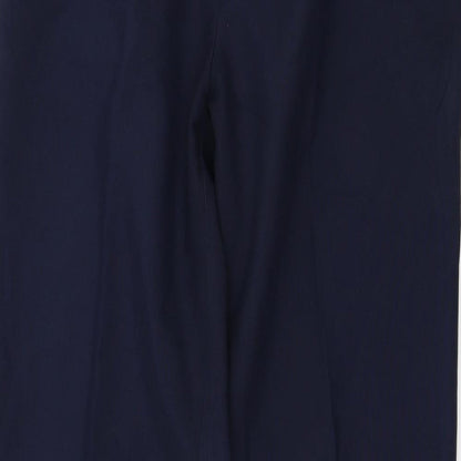 Womens UK Size 16 Preworn Regular Fit  Blue Trousers