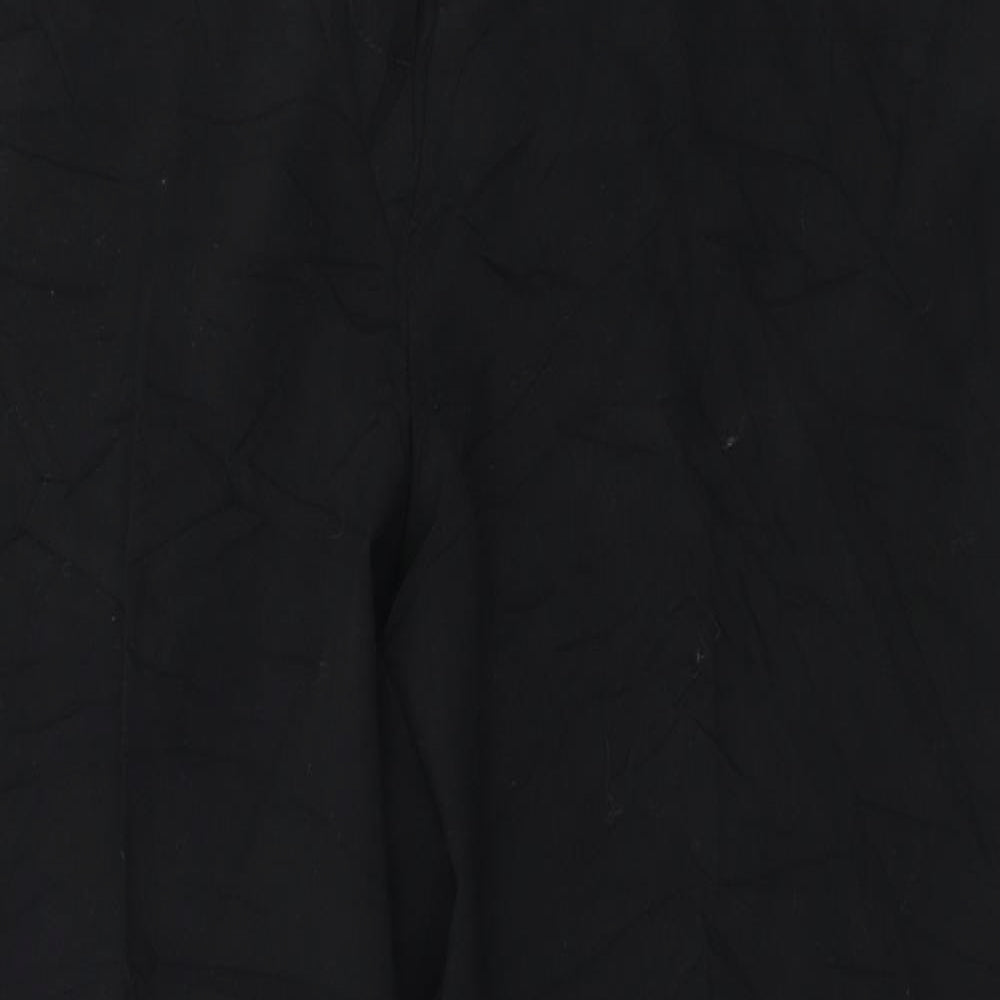 TU Womens Black   Trousers  Size 14 L25 in