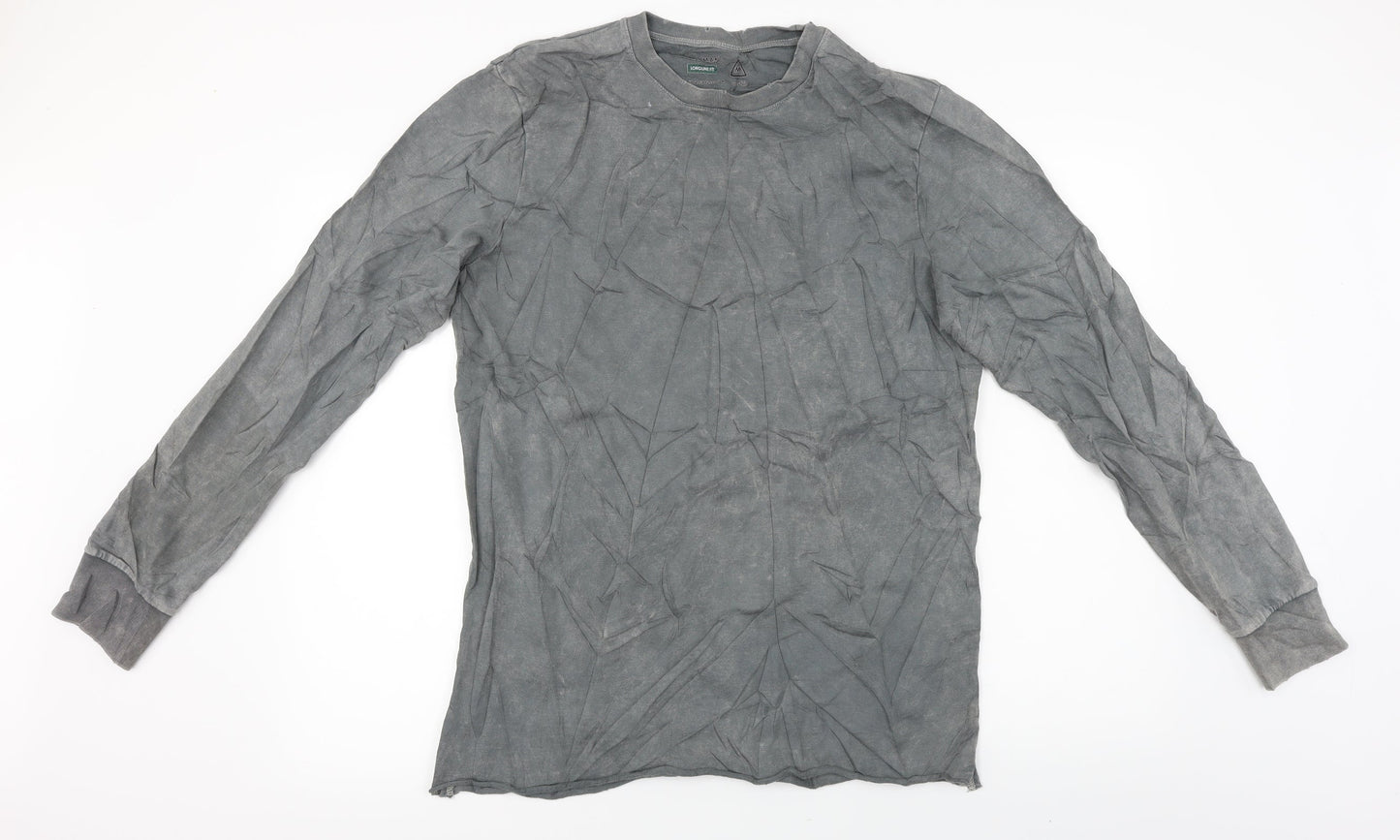 Topman  Mens Grey   Pullover Jumper Size M