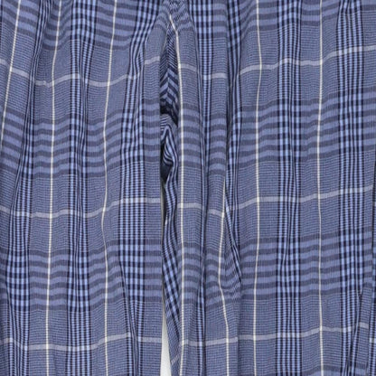 Womens UK Size M Marks and Spencer Regular Fit  Blue Trousers