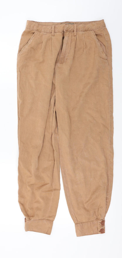 Womens UK Size 26 in Clockhouse Regular Fit  Brown Trousers