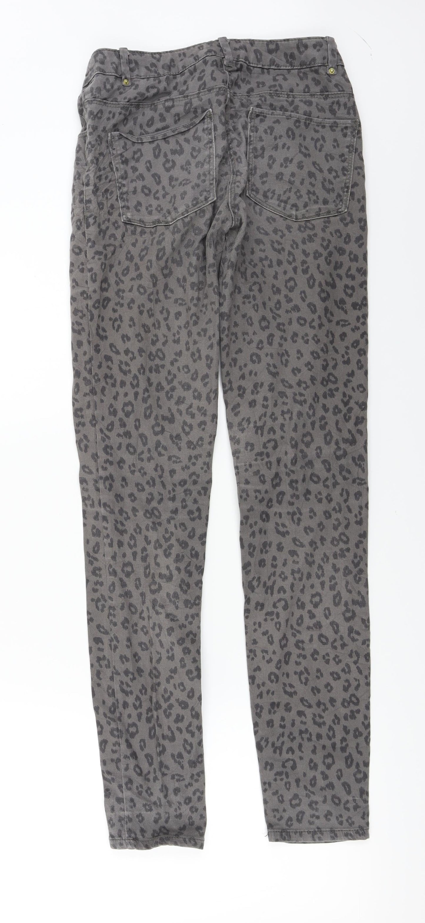 Womens UK Size 6 H&M Regular Fit Skinny Grey Jeans