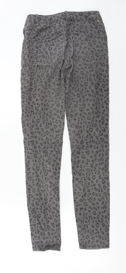 Womens UK Size 6 H&M Regular Fit Skinny Grey Jeans