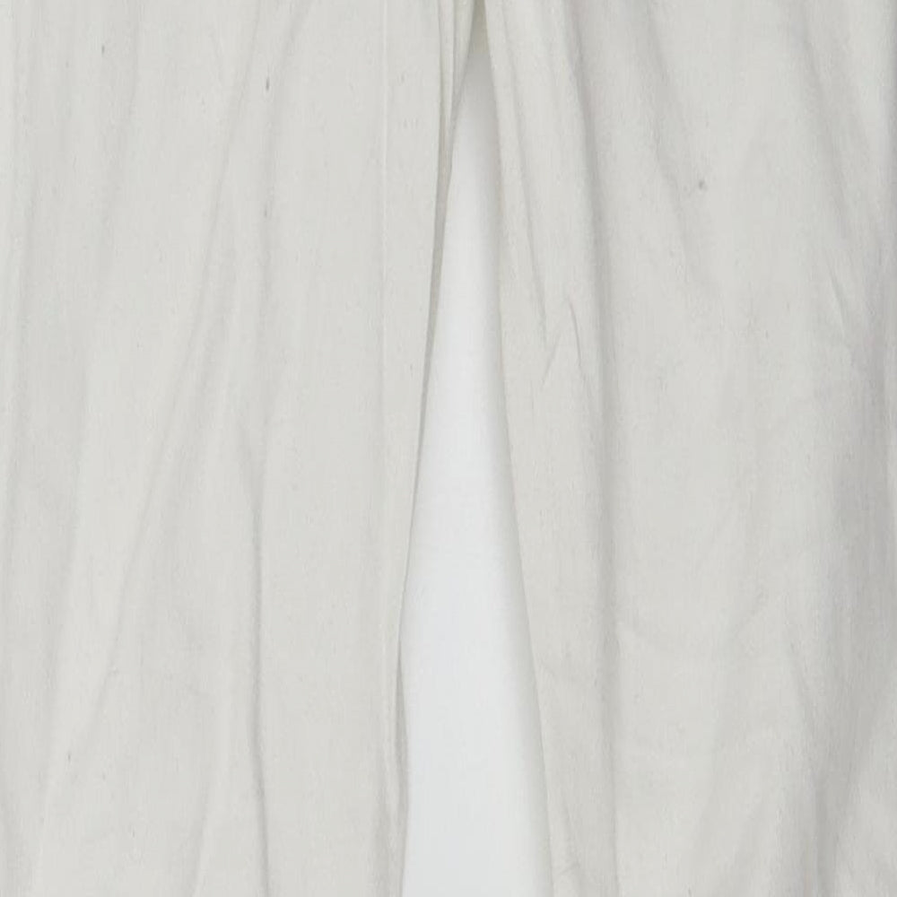 Womens UK Size 24 in Pieces Regular Fit Skinny White Jeans