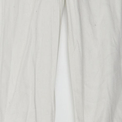 Womens UK Size 24 in Pieces Regular Fit Skinny White Jeans