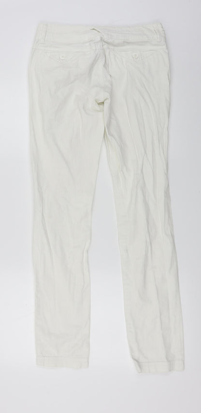 chillen Womens White   Straight Jeans Size 28 L29 in