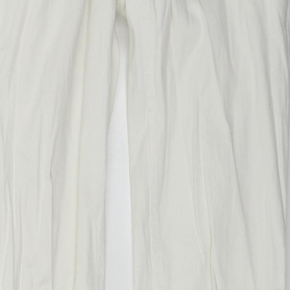 chillen Womens White   Straight Jeans Size 28 L29 in
