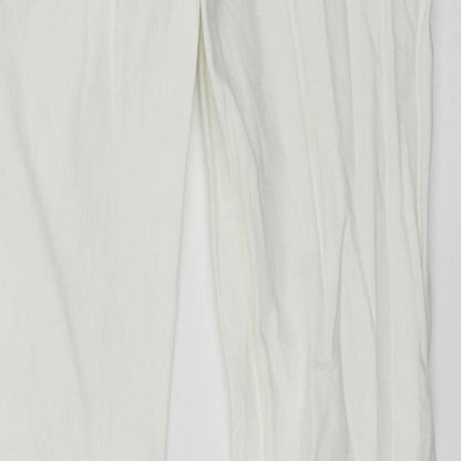 chillen Womens White   Straight Jeans Size 28 L29 in