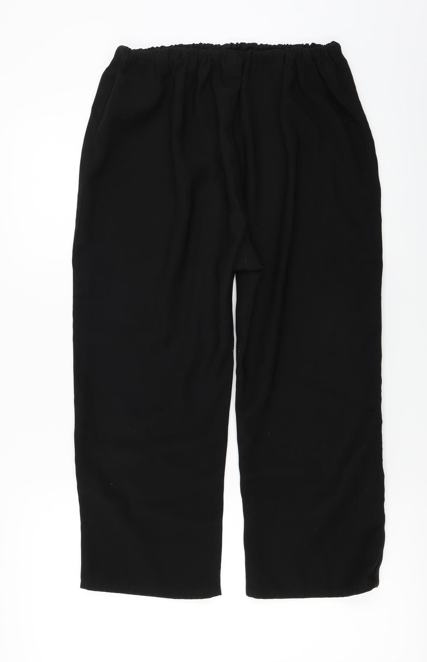 Preworn Womens Black   Trousers  Size 26 in L20 in