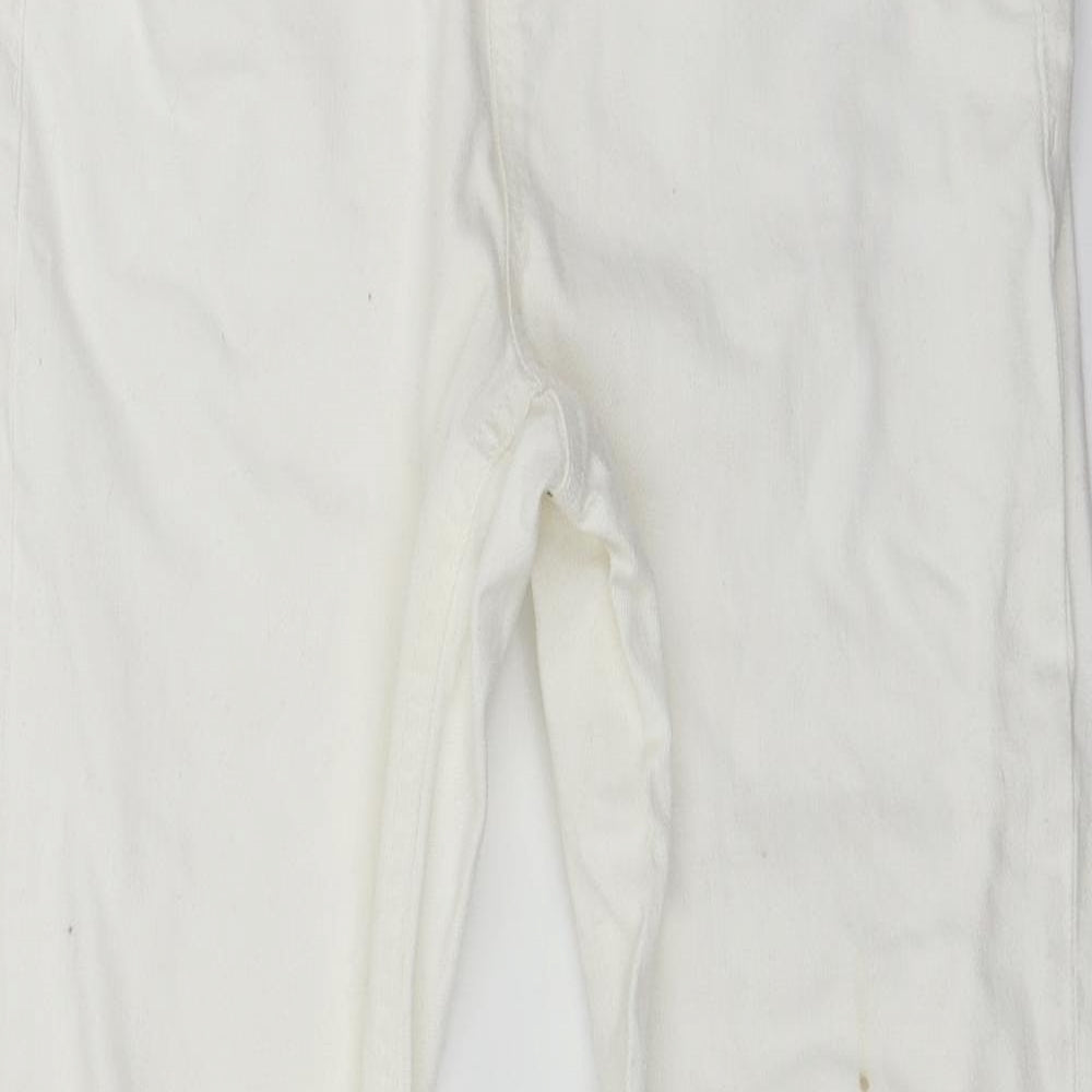 denim co Womens White   Skinny Jeans Size 10 L23 in
