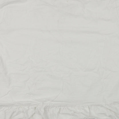 Womens UK Size L NEXT White Basic T-Shirt