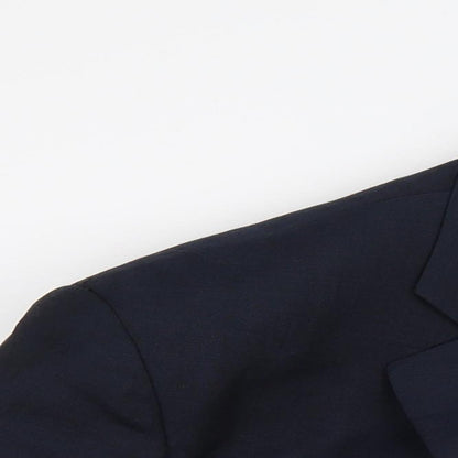 Mens UK Size 40 Fellini Regular Blue Suit Jacket