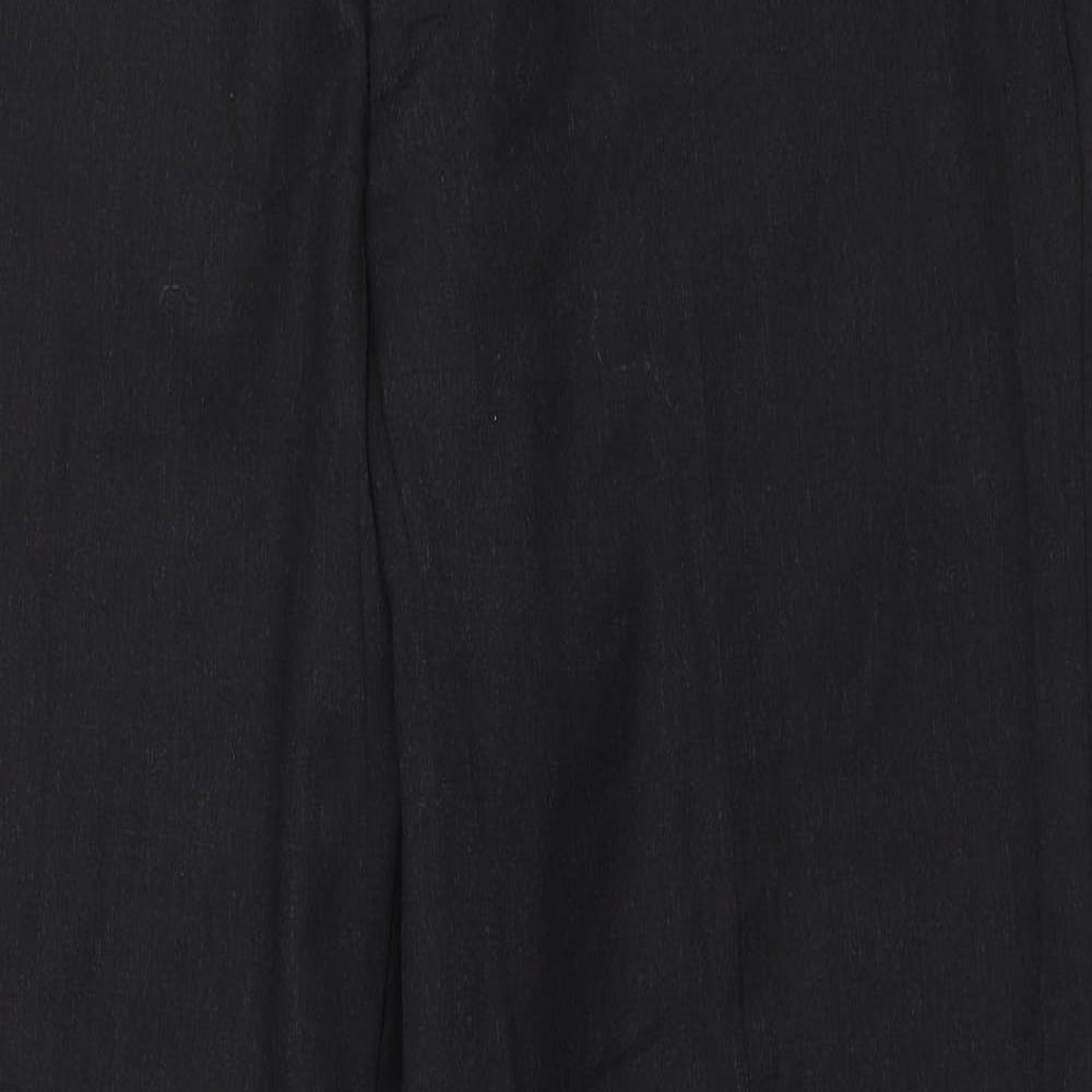 Preworn Mens Black   Trousers  Size 34 in L30 in