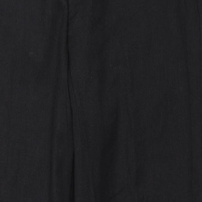 Preworn Mens Black   Trousers  Size 34 in L30 in