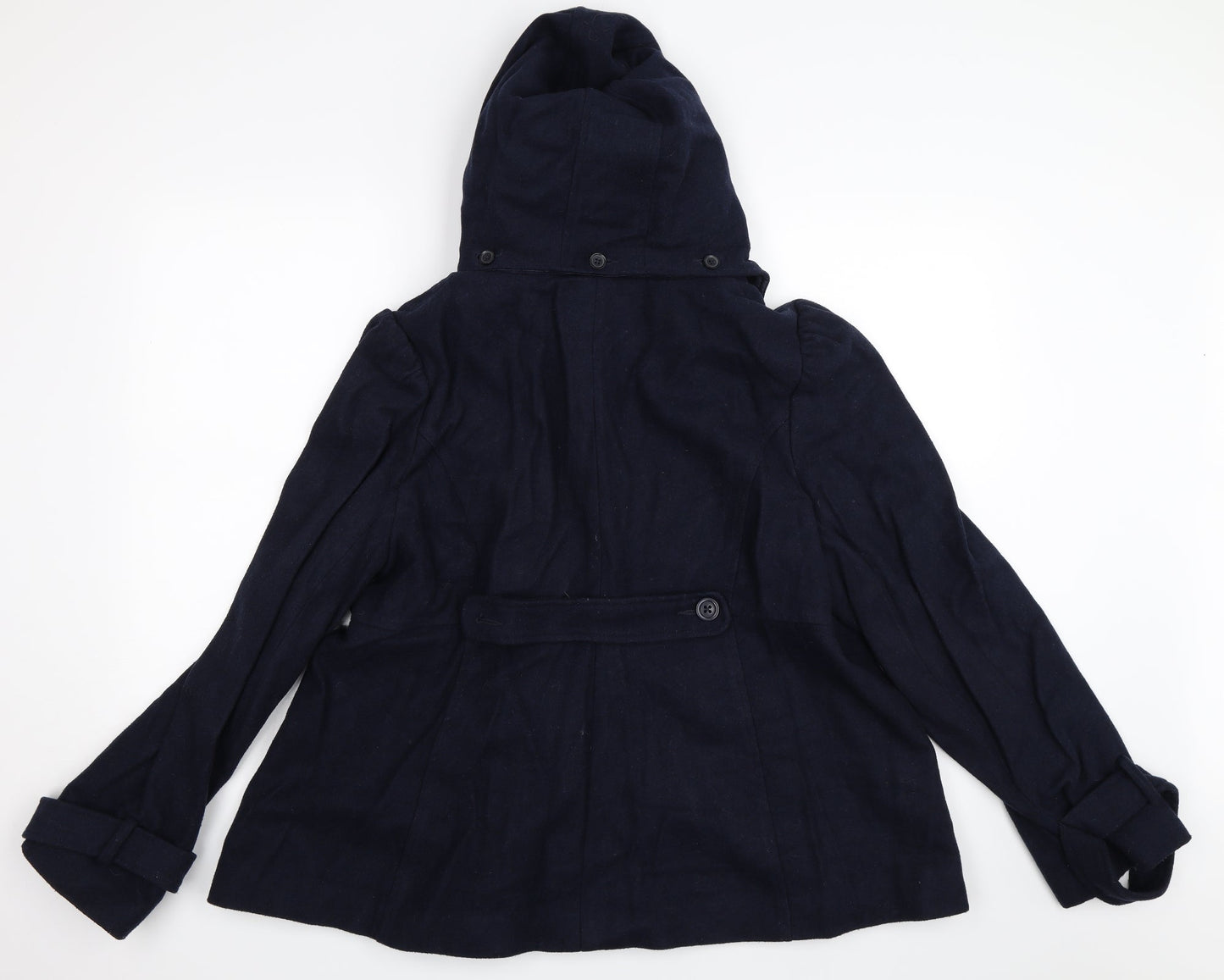 Womens UK Size 18 New Look Blue Overcoat