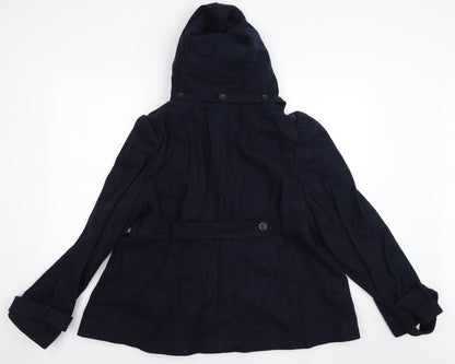 Womens UK Size 18 New Look Blue Overcoat