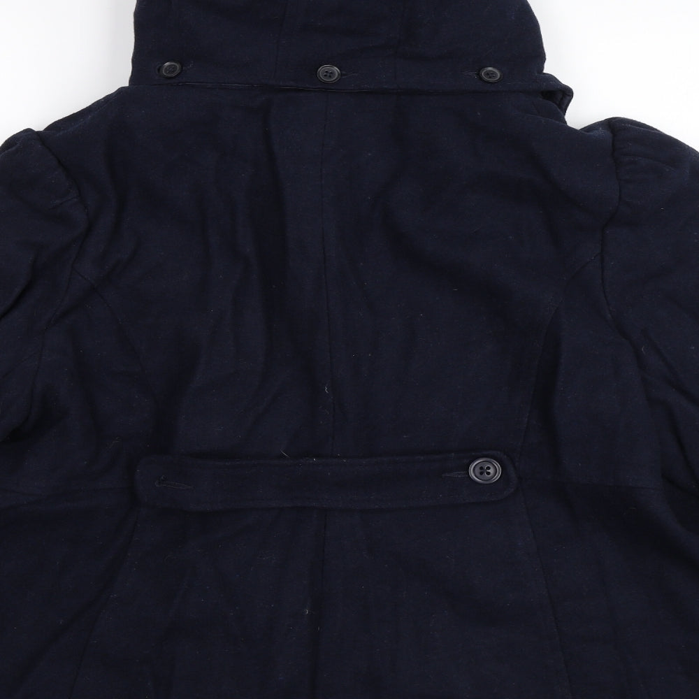 Womens UK Size 18 New Look Blue Overcoat