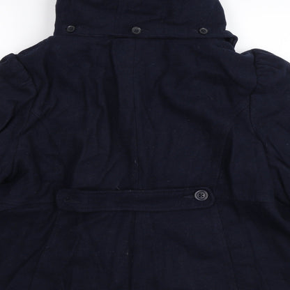 Womens UK Size 18 New Look Blue Overcoat