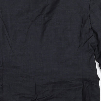 Mens UK Size 40 NEXT Regular Black Suit Jacket