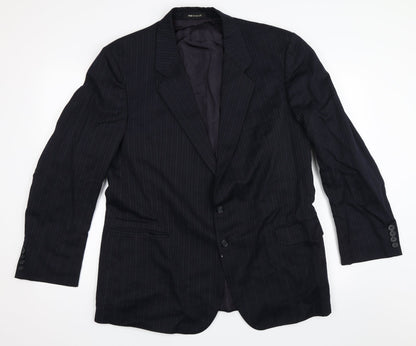 Mens UK Size 44 St Michael Regular Blue Suit Jacket