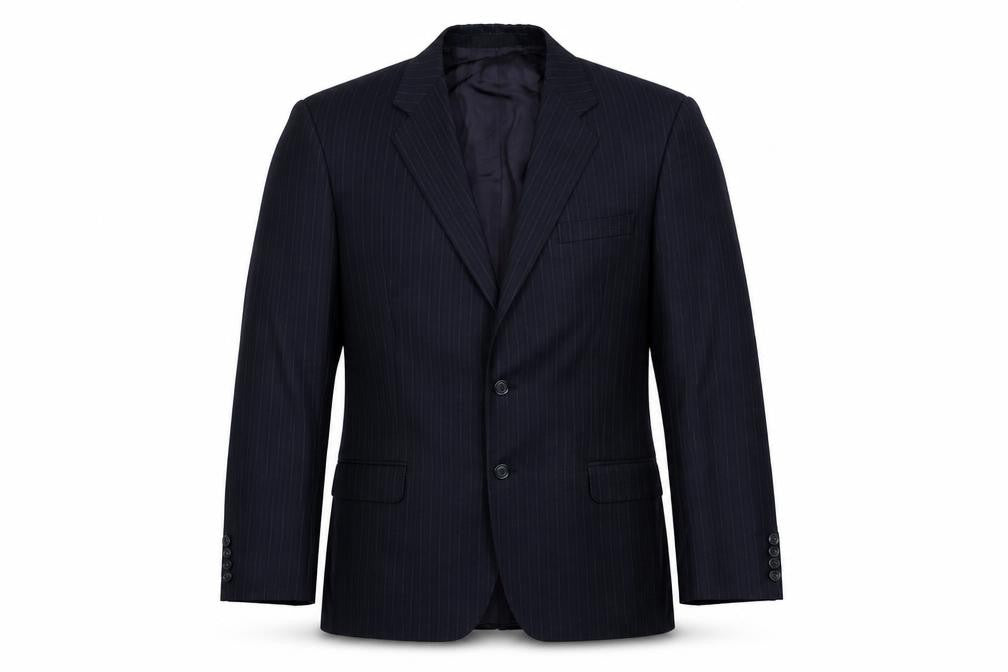 St Michael Mens Blue Jacket Blazer Size 44