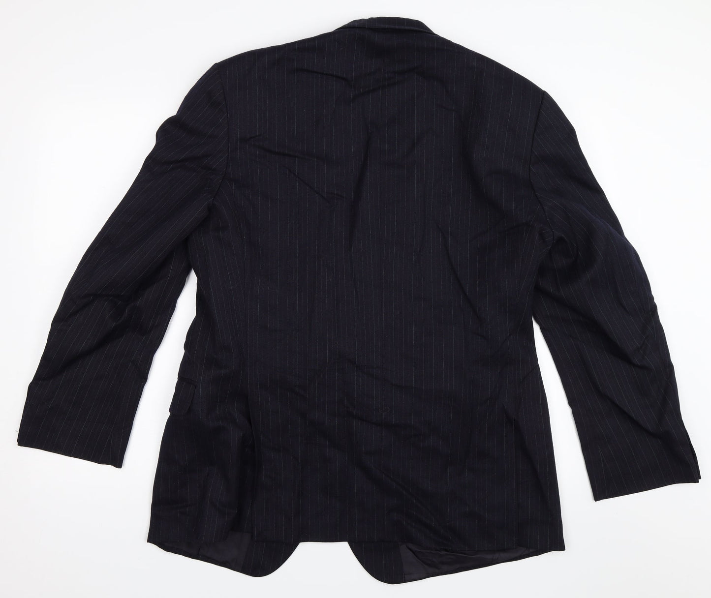 Mens UK Size 44 St Michael Regular Blue Suit Jacket
