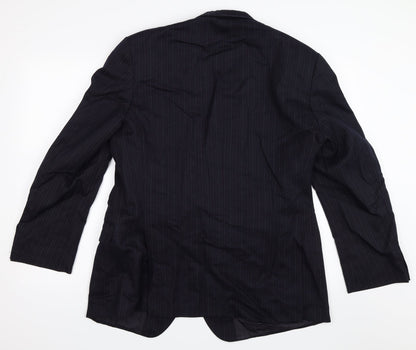 Mens UK Size 44 St Michael Regular Blue Suit Jacket