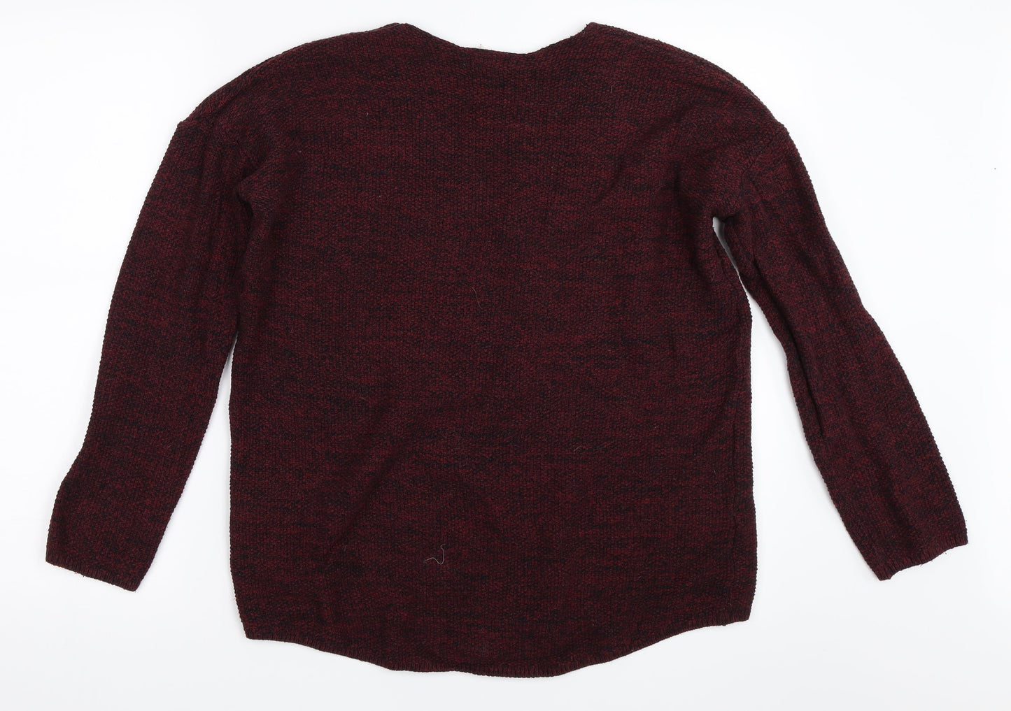 H&M Womens Red   Pullover Jumper Size M