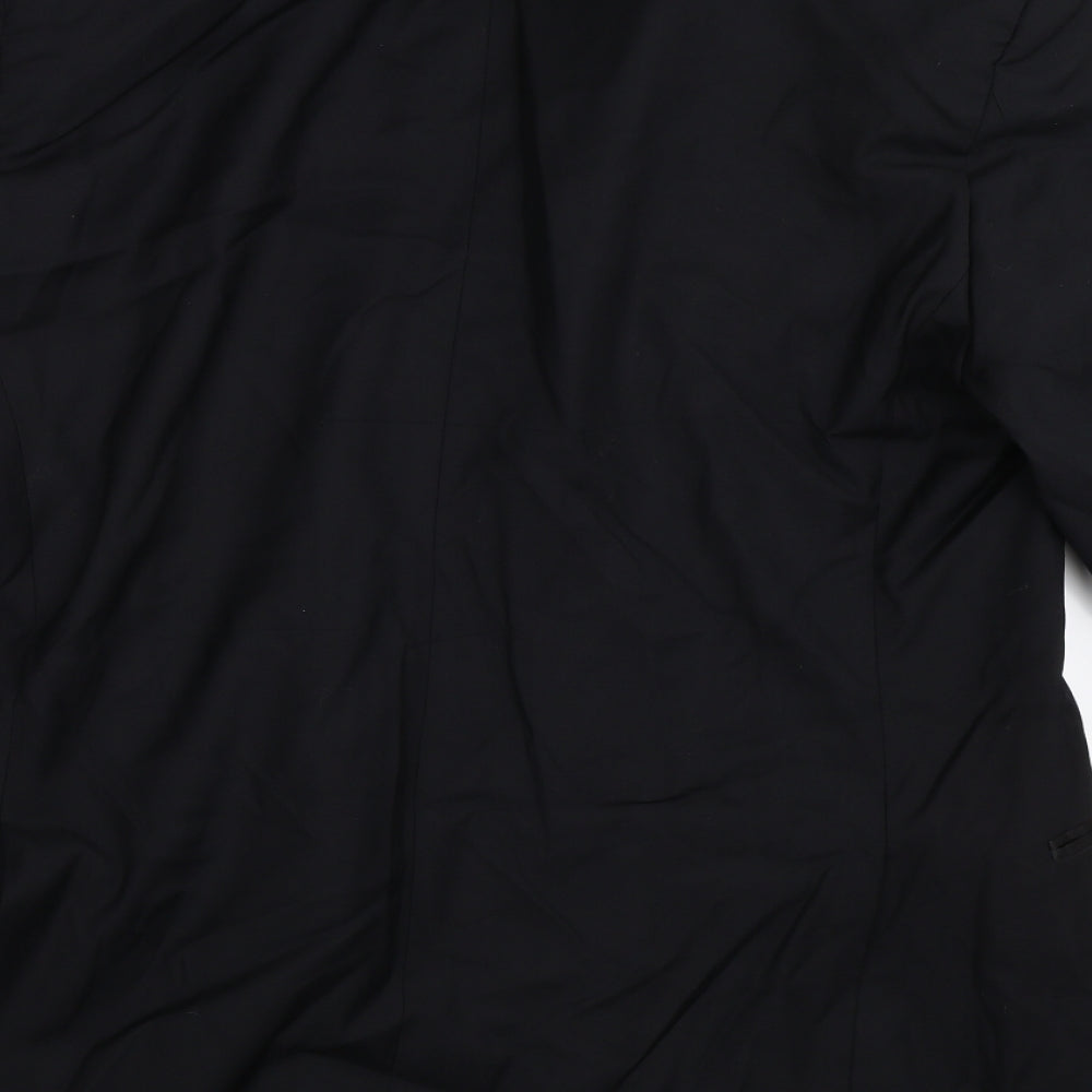 Mens UK Size 38 Preworn Regular Black Suit Jacket