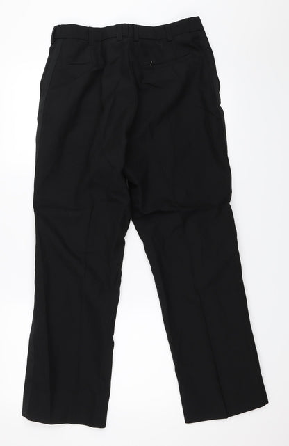 Preworn Mens Black   Trousers  Size 31 in L28 in