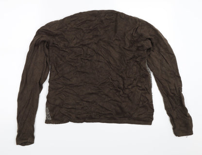 Casamia Womens Brown   Pullover Jumper Size M