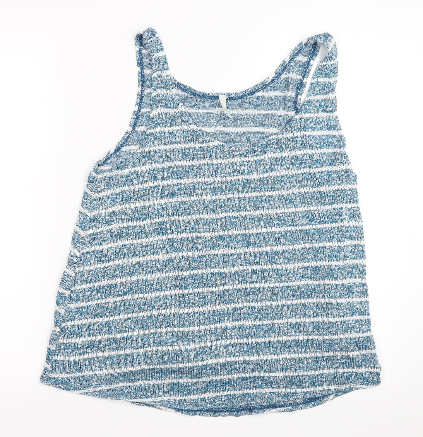 Womens UK Size 14 Preworn Blue Basic Tank